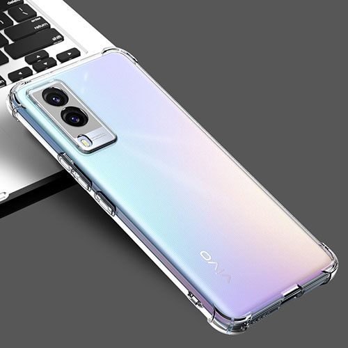 Ultra-thin Transparent TPU Soft Case Cover for Vivo Y71t 5G Clear