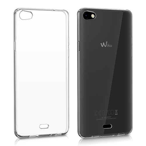 Ultra-thin Transparent TPU Soft Case Cover for Wiko Highway Clear