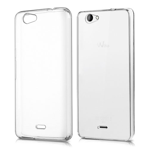 Ultra-thin Transparent TPU Soft Case Cover for Wiko Highway Signs Clear