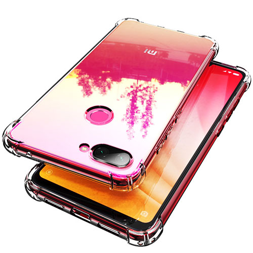 Ultra-thin Transparent TPU Soft Case Cover for Xiaomi Mi 8 Lite Clear