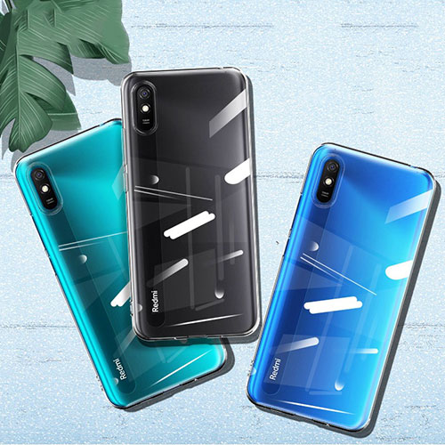 Ultra-thin Transparent TPU Soft Case Cover for Xiaomi Redmi 9i Clear