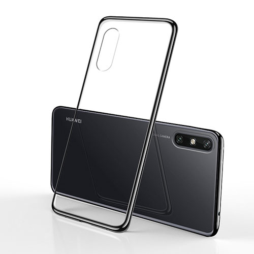 Ultra-thin Transparent TPU Soft Case Cover H01 for Huawei Enjoy 10e Black
