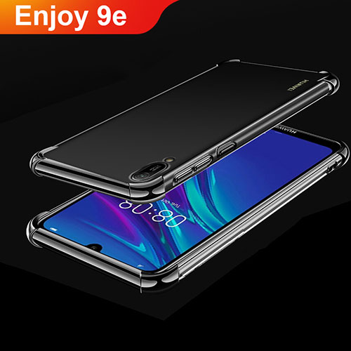 Ultra-thin Transparent TPU Soft Case Cover H01 for Huawei Enjoy 9e Black