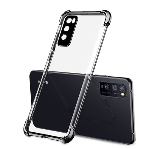 Ultra-thin Transparent TPU Soft Case Cover H01 for Huawei Enjoy Z 5G Black