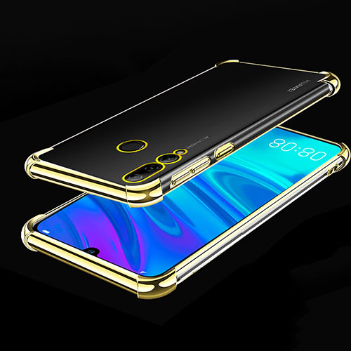 Ultra-thin Transparent TPU Soft Case Cover H01 for Huawei Honor 20E Gold