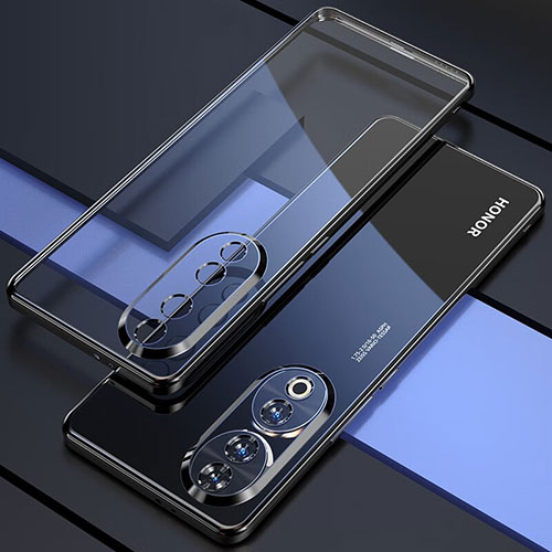 Ultra-thin Transparent TPU Soft Case Cover H01 for Huawei Honor 90 5G Black