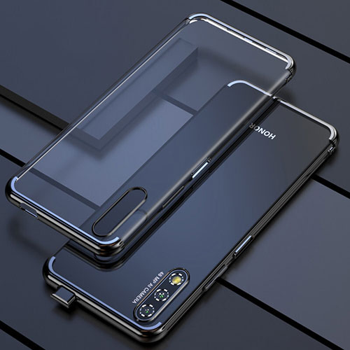 Ultra-thin Transparent TPU Soft Case Cover H01 for Huawei Honor 9X Black