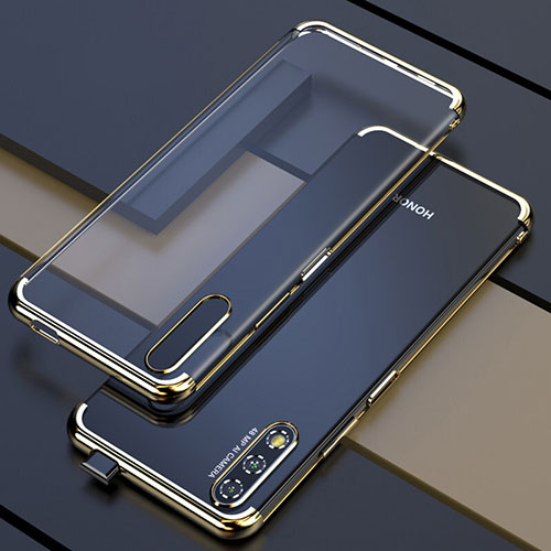 Ultra-thin Transparent TPU Soft Case Cover H01 for Huawei Honor 9X Gold