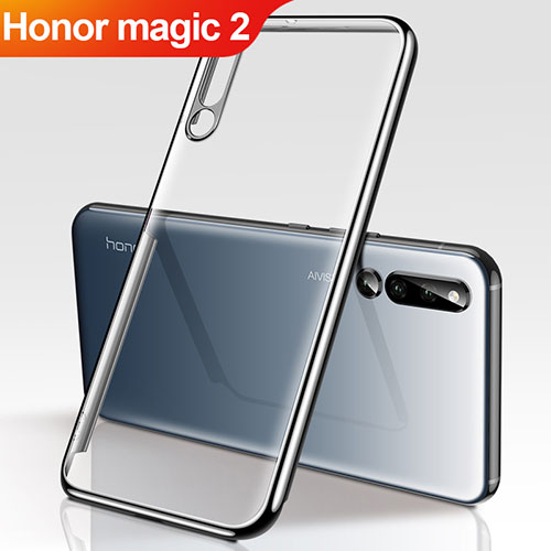 Ultra-thin Transparent TPU Soft Case Cover H01 for Huawei Honor Magic 2 Black