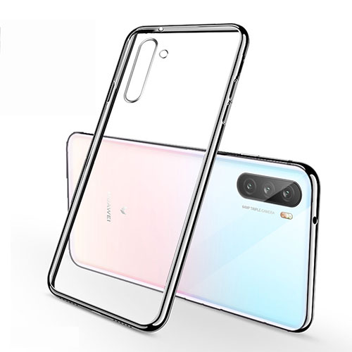 Ultra-thin Transparent TPU Soft Case Cover H01 for Huawei Mate 40 Lite 5G Silver