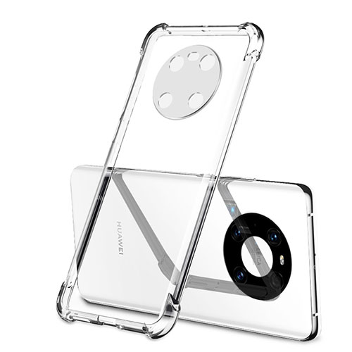 Ultra-thin Transparent TPU Soft Case Cover H01 for Huawei Mate 40E 4G Clear