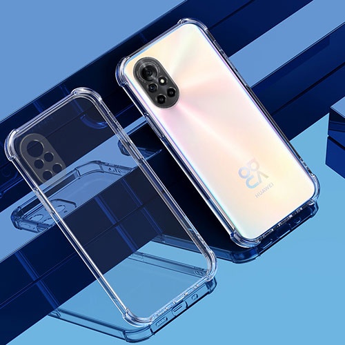 Ultra-thin Transparent TPU Soft Case Cover H01 for Huawei Nova 8 5G Clear