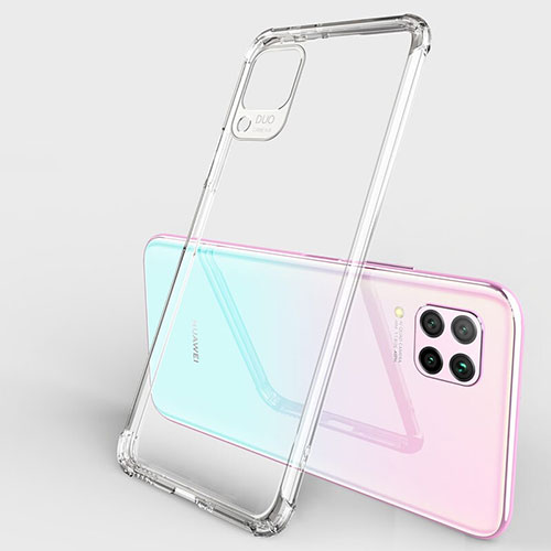 Ultra-thin Transparent TPU Soft Case Cover H01 for Huawei P40 Lite Clear