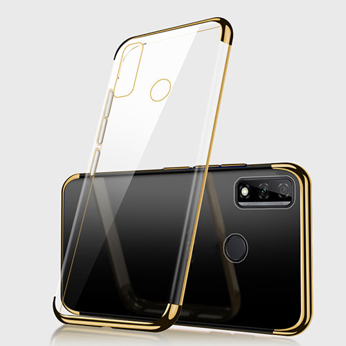 Ultra-thin Transparent TPU Soft Case Cover H01 for Huawei Y8s Gold
