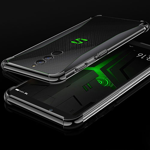 Ultra-thin Transparent TPU Soft Case Cover H01 for Xiaomi Black Shark Helo Black