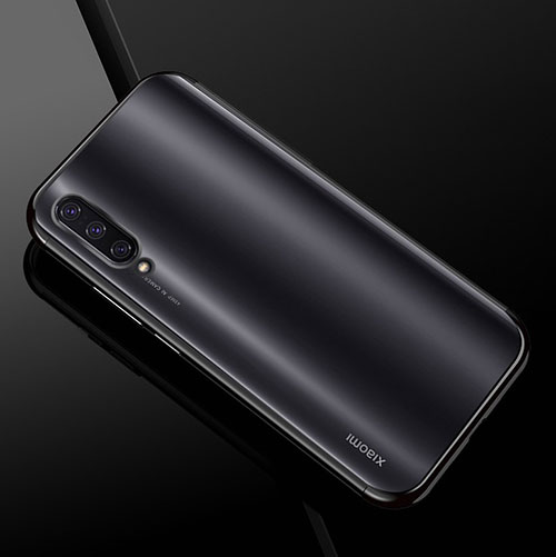Ultra-thin Transparent TPU Soft Case Cover H01 for Xiaomi CC9e Black