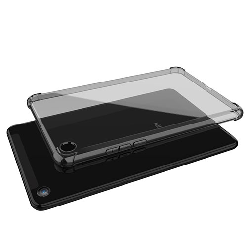 Ultra-thin Transparent TPU Soft Case Cover H01 for Xiaomi Mi Pad Gray