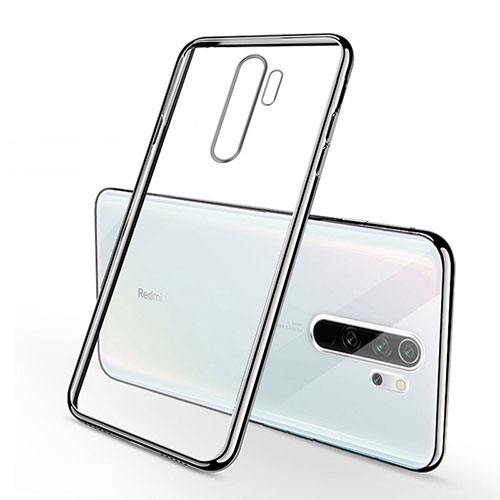 Ultra-thin Transparent TPU Soft Case Cover H01 for Xiaomi Redmi Note 8 Pro Silver