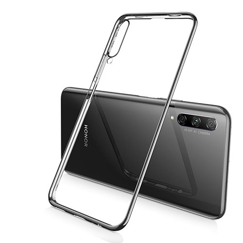 Ultra-thin Transparent TPU Soft Case Cover H02 for Huawei Honor 9X Pro Black
