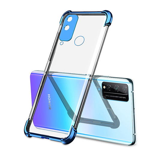 Ultra-thin Transparent TPU Soft Case Cover H02 for Huawei Honor Play4T Blue