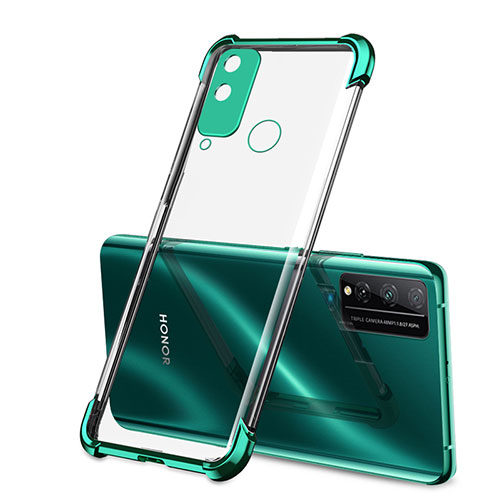 Ultra-thin Transparent TPU Soft Case Cover H02 for Huawei Honor Play4T Green