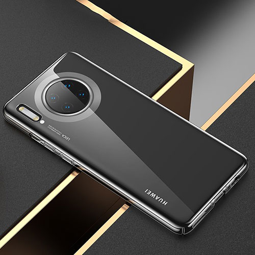 Ultra-thin Transparent TPU Soft Case Cover H02 for Huawei Mate 30 5G Black