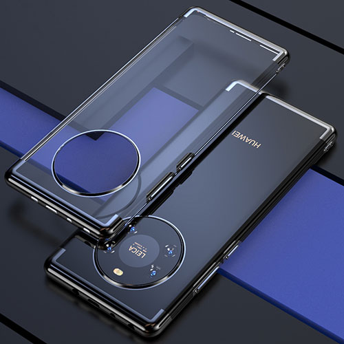 Ultra-thin Transparent TPU Soft Case Cover H02 for Huawei Mate 40E 4G Black