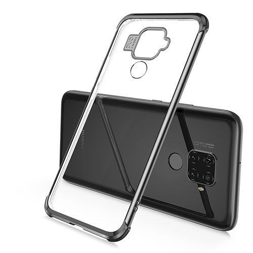 Ultra-thin Transparent TPU Soft Case Cover H02 for Huawei Nova 5i Pro Black