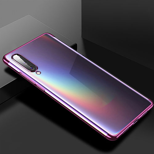 Ultra-thin Transparent TPU Soft Case Cover H02 for Xiaomi CC9e Rose Gold