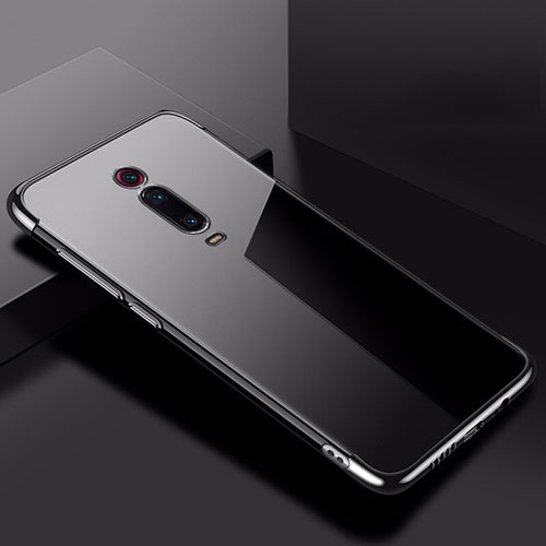 Ultra-thin Transparent TPU Soft Case Cover H02 for Xiaomi Mi 9T Pro Black