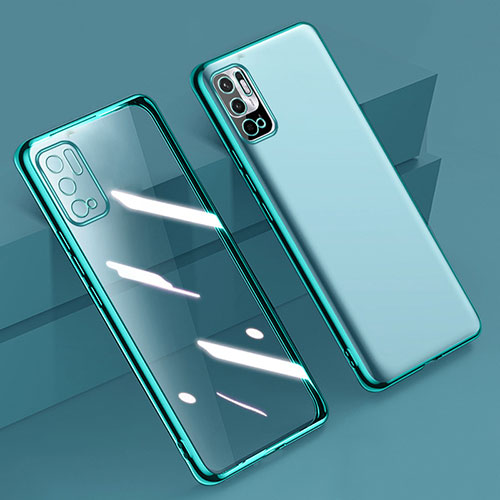 Ultra-thin Transparent TPU Soft Case Cover H02 for Xiaomi POCO M3 Pro 5G Green