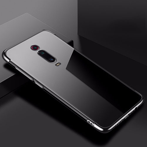 Ultra-thin Transparent TPU Soft Case Cover H02 for Xiaomi Redmi K20 Black