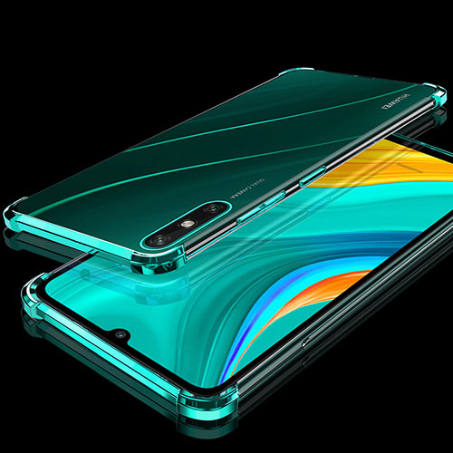 Ultra-thin Transparent TPU Soft Case Cover H03 for Huawei Enjoy 10e Green