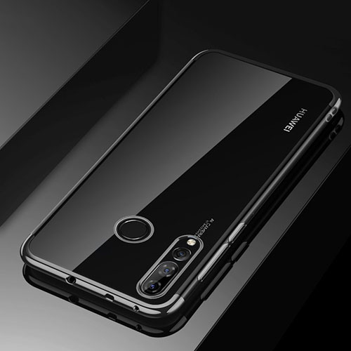 Ultra-thin Transparent TPU Soft Case Cover H03 for Huawei Enjoy 9s Black