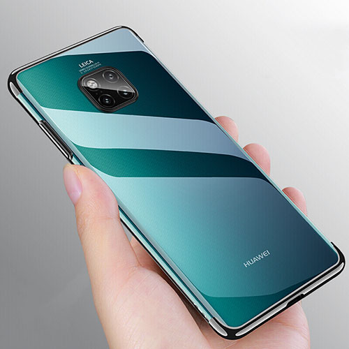 Ultra-thin Transparent TPU Soft Case Cover H03 for Huawei Mate 20 Pro Black
