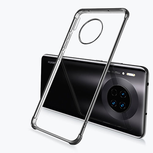 Ultra-thin Transparent TPU Soft Case Cover H03 for Huawei Mate 30 Black