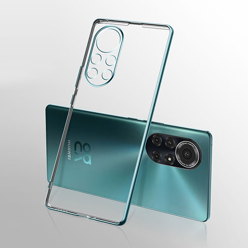 Ultra-thin Transparent TPU Soft Case Cover H03 for Huawei Nova 8 Pro 5G Green