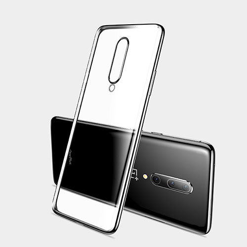 Ultra-thin Transparent TPU Soft Case Cover H03 for OnePlus 7 Pro Black
