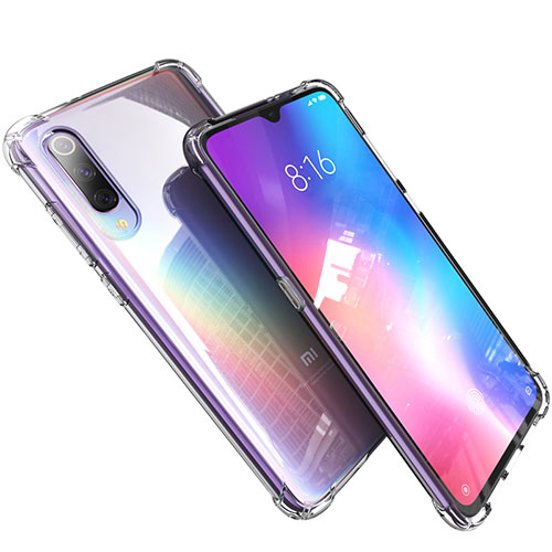 Ultra-thin Transparent TPU Soft Case Cover H03 for Xiaomi Mi 9 Clear