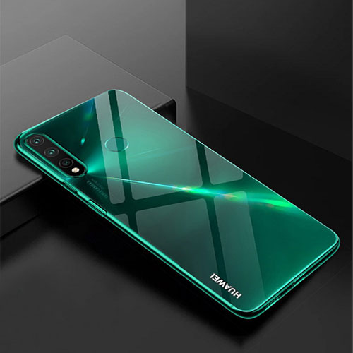 Ultra-thin Transparent TPU Soft Case Cover H04 for Huawei Enjoy 10 Plus Green