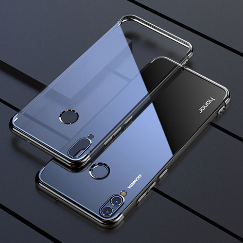 Ultra-thin Transparent TPU Soft Case Cover H04 for Huawei Honor 8X Black