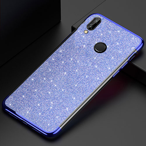 Ultra-thin Transparent TPU Soft Case Cover H04 for Huawei Nova 3e Blue
