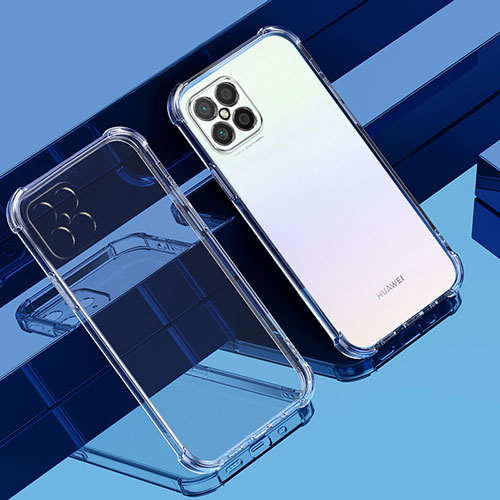 Ultra-thin Transparent TPU Soft Case Cover H04 for Huawei Nova 8 SE 5G Clear