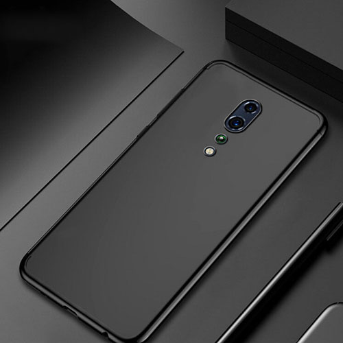 Ultra-thin Transparent TPU Soft Case Cover H04 for Oppo Reno Z Black