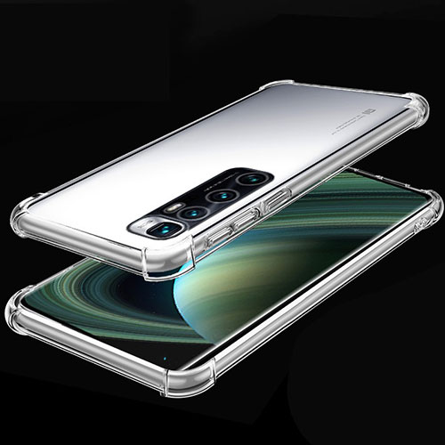 Ultra-thin Transparent TPU Soft Case Cover H04 for Xiaomi Mi 10 Ultra Clear