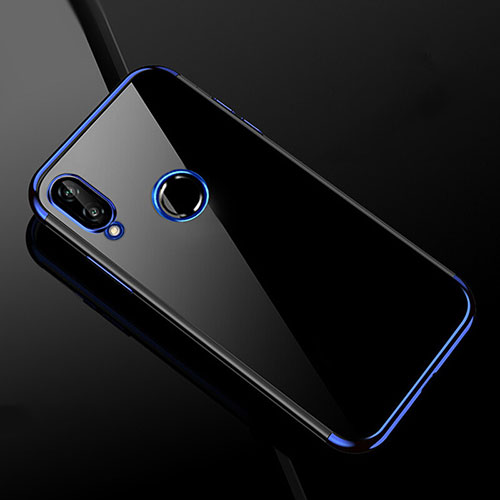 Ultra-thin Transparent TPU Soft Case Cover H04 for Xiaomi Redmi Note 7 Blue