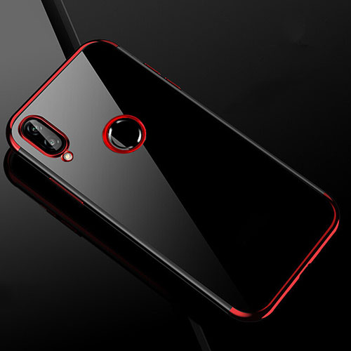 Ultra-thin Transparent TPU Soft Case Cover H04 for Xiaomi Redmi Note 7 Pro Red