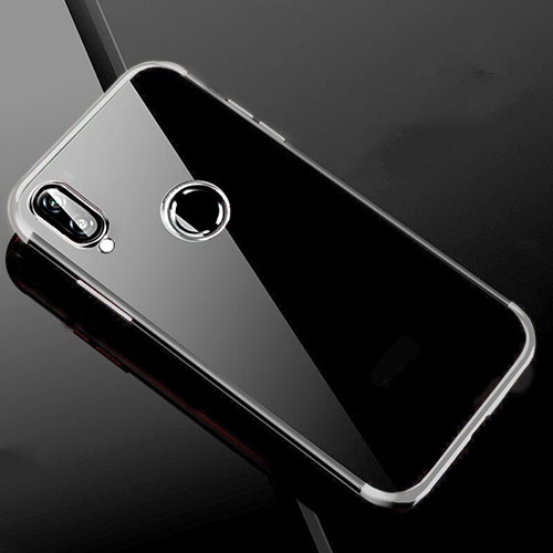 Ultra-thin Transparent TPU Soft Case Cover H04 for Xiaomi Redmi Note 7 Silver