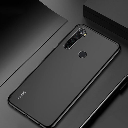 Ultra-thin Transparent TPU Soft Case Cover H04 for Xiaomi Redmi Note 8 (2021) Black