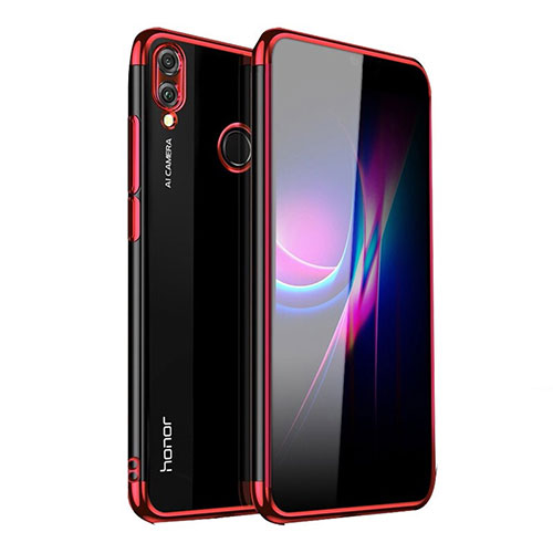 Ultra-thin Transparent TPU Soft Case Cover H05 for Huawei Honor 10 Lite Red